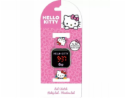 Kids Euroswan LED hodinky Hello Kitty s kalendářem