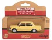 Daffi Vozidlo PRL Fiat 125p žluté