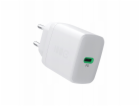 Green Cell USB nabíječka do zásuvky 30W 1x USB-C BÍLÁ