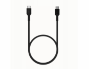 Green Cell Opletený kabel USB-C-USB-C PowerStream 100W, 2 m, černý