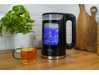 Rychlovarná konvice Huslog 1,7l černá sklo/plast