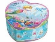 Pulio Hudební skříňka Pecoware Mermaid ve tvaru srdce