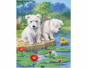 Norimpex Diamantová mozaika - Psi u rybníka
