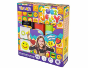 TUBAN Sada 3 barev emotikonů Tubi Jelly