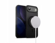 CRONG Hybrid Frost MAG Cover - Pouzdro MagSafe pro iPhone Air, černé