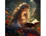 Norimpex Diamantová mozaika - Princezna s knihou