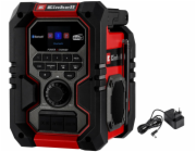 Einhell TE-CR 18 Li DAB+/FM/BT - Solo (rot/schwarz, Bluetooth, AUX, USB, ohne Akku und Ladegerät)