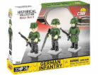 Cobi Klocki Stavebnice německé pěchoty - sada 3 figurek