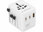 Gembird TPA-1A2C20-01-W Univerzální cestovní napájecí ada...
