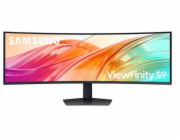 Samsung ViewFinity S49F950UAU (124 cm (49 Zoll), schwarz, DQHD, VA, Curved, HDR, KVM, USB-Hub, USB-C, 120Hz Panel)