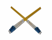 Optický patchkabel duplexní, LC-LC 9/125um SM, 5m, OS2