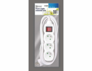 EMOS Predlžovací kábel 10A (3zás. + vypínač) 3M