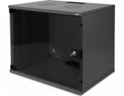 Digitus Wandgehäuse, SOHO, 540x400 mm (BxT) (schwarz, unmontiert, 9 Höheneinheiten)