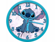 Kids Euroswan Nástěnné hodiny Stitch 25 cm