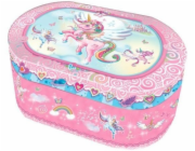 Pulio Oválná hudební skříňka Pecoware - Jednorožec