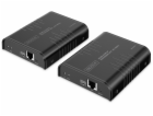 Digitus HDMI KVM IP Extender Set (schwarz, 4K/60Hz)