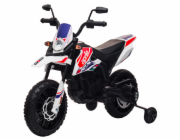 Dětská elektrická motorka APRILIA RX-125 bílá