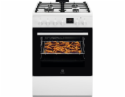Plynový sporák s elektrickou troubou Electrolux LKK660220W