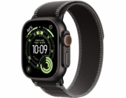 Apple Hodinky Ultra 3 GPS + Cellular 49mm černé titanové pouzdro, černý/uhlově šedý řemínek Trail – velikost S/M