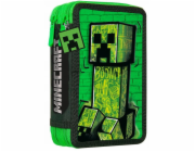 Kids Euroswan Dvoukomorový penál s doplňky z Minecraftu