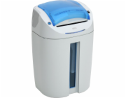KOBRA skartovač +2 SS4/ proužkový řez 3,8 mm/ A4/ kapacita 19 listů/ objem koše 38l/ stupeň utajení P2/ modro-bílý