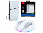 IPEGA P5S025S Vertikální stojan s RGB pro PS5 Slim/PS5 Pr...