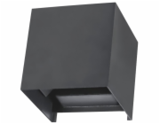 IMMAX DICE venkovní LED osvětlení nástěnné, 6W, 340lm, IP65, antracit