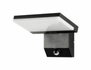 IMMAX MODERN venkovní LED osvětlení nástěnné s PIR čidlem, 18W, 1278lm, IP65, černé