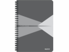 Leitz zápisník Office A5 čtverečkovaný, drátěná vazba, PP...