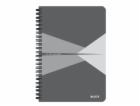 Leitz zápisník Office A5 s kartonovými deskami, drátěná v...
