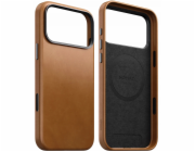 NOMAD kryt Traditional Leather Case MagSafe pro iPhone 17 Pro Max - English Tan