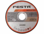 Festa Kotouč řezný kov O 125 x 0,8 x 22,2 mm