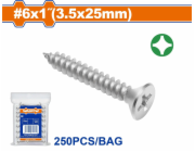DTZ Wadfow Vrut samořezný ZH 3.5x25mm, sada 250 ks