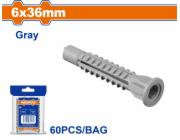 Wadfow Hmoždinka univerzální 6x36mm, sada 60 ks