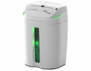 KOBRA skartovač C4-HYBRID/ příčný řez 3,5 x 40 mm/ A4/ kapacita 17 listů/ objem koše 40l/ stupeň utajení P4/ bílo-zelený