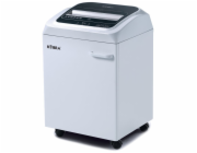 KOBRA skartovač 245 TS HS-6/ příčný řez 0,8 x 5 mm/ A4/ kapacita 4 listy/ objem koše 40l/ stupeň utajení P7/ šedý