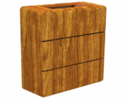 IMMAX LUXLINE venkovní LED nástěnné osvětlení, 6W, 3000K, 240V, IP54, ořechové dřevo