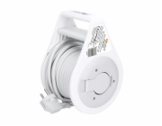 Solight prodlužovací přívod na bubnu 10m, 3 zásuvky, šedý kabel, 3x 1,0mm2 - PB25B