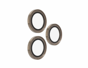 ZAGG Ochranná čočka pro Apple iPhone 17 Pro/Pro Max/16 Pro/Pro Max/15 Pro/Pro Max - zlatá třpytka