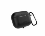 Epico silikonové pouzdro s karabinou | AirPods Pro 3 | černá | bezpečnostní karabina