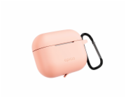 Epico silikonové pouzdro s karabinou | AirPods Pro 3 | růžová | bezpečnostní karabina