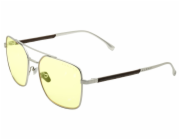 GUNNAR kancelářske/herní brýle  WITCHER WHITE WOLF STEEL/UMBER  jantarová skla BLF 65 GUNNAR focus