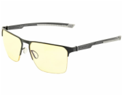 GUNNAR kancelářske/herní brýle ECHO ONYX  jantarová skla BLF 65 GUNNAR focus