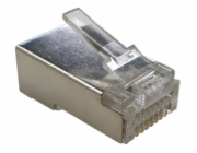 XtendLan Konektor RJ45 CAT6 STP, EZ type, drát 50u, balení 100ks