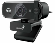 GENIUS FaceCam OPEN/ 5M Full HD/ Windows Hello/ autofocus/ 360° rotace/ 60° náklon/ USB-C/ USB/ UVC/ mikrofon/ černá