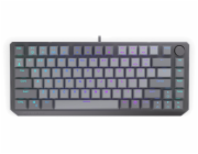 Endorfy mechanická klávesnice Thock V2 75% / drátová / ARGB /  red sw. / USB / zmenšená / US layout