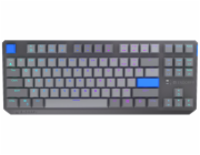 Endorfy mechanická klávesnice Thock V2 TKL / bezdrátová / ARGB /  yellow sw. / USB / US layout