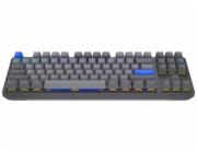 Endorfy mechanická klávesnice Thock V2 TKL / bezdrátová / ARGB /  yellow sw. / USB / CZ/SK layout