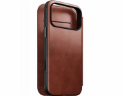 NOMAD pouzdro Modern Leather Folio Magsafe Horween pro iPhone 17 Pro Max - Olde Dublin
