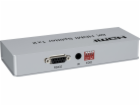 PremiumCord HDMI 2.1 splitter 1-2 porty, 8K@60Hz, 4K@120H...